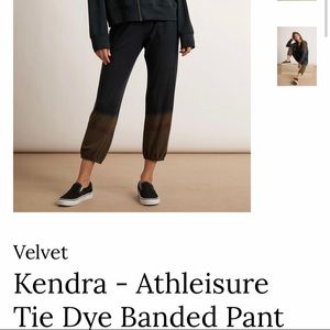 NWT Brand Velvet- Kendra Athleisure Tie Dye Pants